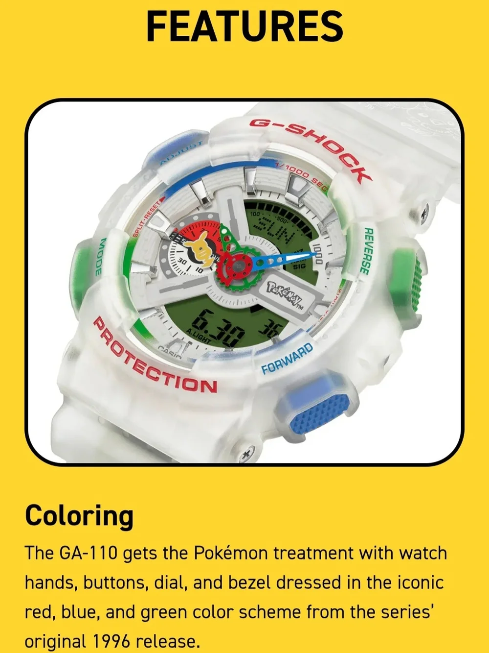 G-Shock official shock